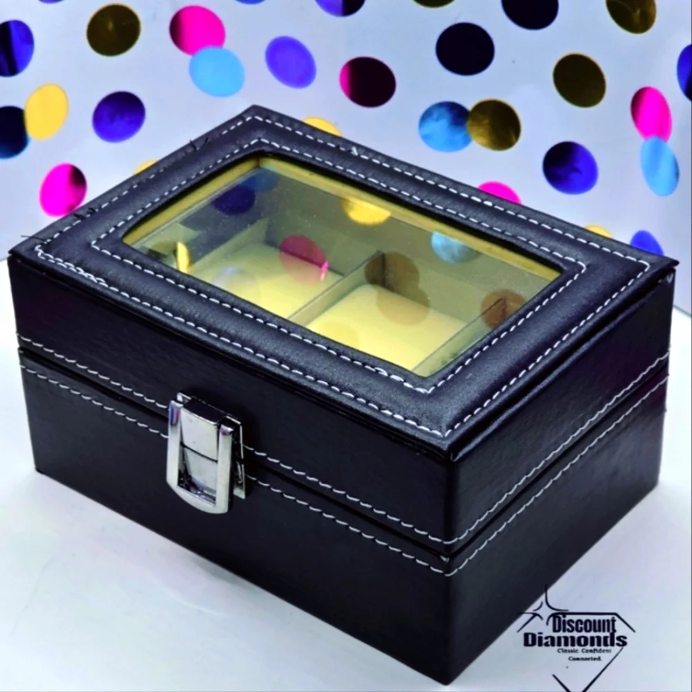 Men's Watch/Jewelry Organizer Holds Three